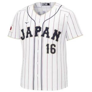 大谷翔平 刺繍 2023WBC選手名入りレプリカユニフォーム （ホーム）S