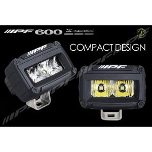 IPF フォグランプ LED 2インチ 角型 2200lm 27,000cd 6000K ホワイト