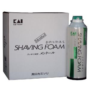 貝印 スパイラルシェービングフォーム 業務用480g×6本 : アメニティズ