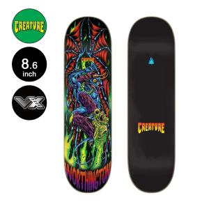 CREATURE（クリーチャー） スケボー デッキ 9.0 WORTHINGTON MORTEM VX