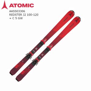 REDSTER アトミック スキー板 2025 ATOMIC X2 130-150 + L 6 GW レッド