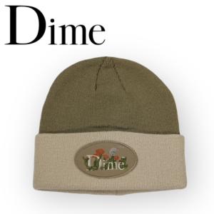 DIME ダイム ビーニー Classic Fold Beanie ブラウン クラシックロゴ
