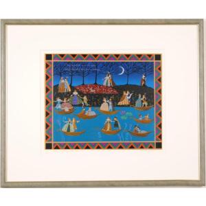 アイベン・ロール 眠れる森の美女 ディズニー 絵 シルクスクリーン