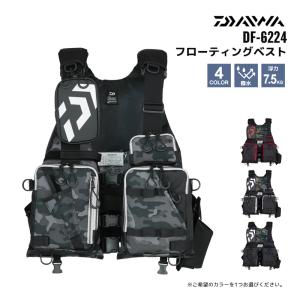 DAIWA（ダイワ） DF-6421 ライトフロートゲームベスト（ブラック）/(5