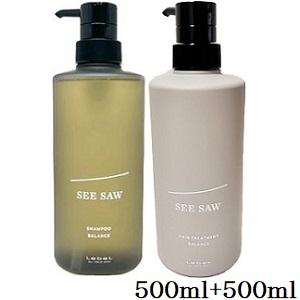 ルベル SEESAW シーソー ヘア＆スキャルプシャンプーB 500ml / ヘア