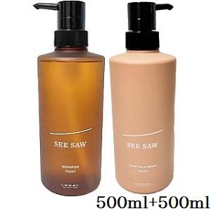 ルベル シーソー SEE/SAW シャンプーB バランス 500ml + ヘア