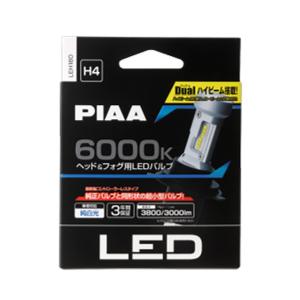 PIAA ピア LEDヘッド&フォグH11/HB 6000K 8500lm LEH221
