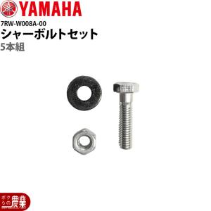 YAMAHA（ヤマハ） シャーボルトセット 7BE-W008A-00 5本セット YT
