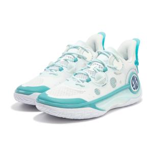 即納/優良配送】361°GOEY 2 W572441102-2 WHT/BLU バスケットシューズ