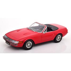 ミニカー 1/18 1969 フェラーリ 365 GTB/4 デイトナ・スパイダー 赤色