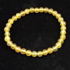 セメノ semeno *ブレスレット*シルバーゴールドライトブルービーズ