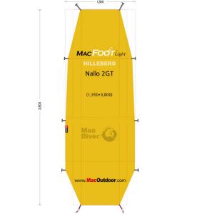 Hilleberg ヒルバーグアトラス 一体型用 グランドシート ハイ