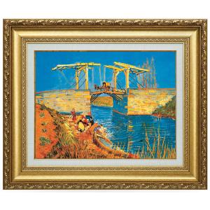 ゴッホ ひまわり レプリカ 5本のひまわり 4号 立体複製名画 額付き