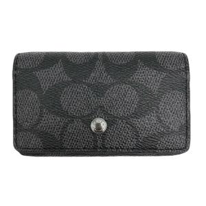 コーチ アウトレット COACH キーケース レディース ブラック 76741