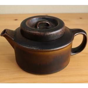 ARABIA（アラビア） フィネル コーヒー ポット レッド アンティ