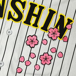 ☆送料無料☆阪神 タイガース 井上広大 背番号＆毛筆 刺繍 ワッペン