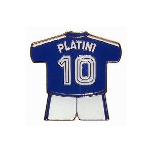 プラティニ/PLATINI10（フランス代表） ユニフォームピンバッジ