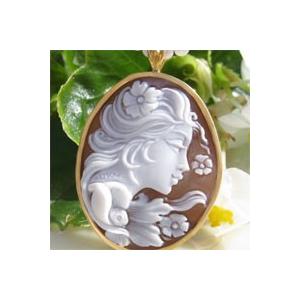 KS-785 【ジョバンニ・アメンドーラ作】天然シェルカメオルース KS-785