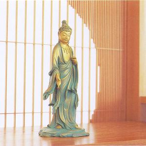 北村西望 笑う少女 （ブロンズ像） : 掛け軸・絵画の専門店 掛軸堂画廊