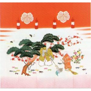 加賀友禅 花嫁のれん 花嫁暖簾 くす玉1 本染め 花嫁のれん号 花嫁