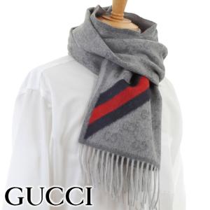 GUCCI（グッチ） マフラー シェリーライン ウール シルク 147351 GG
