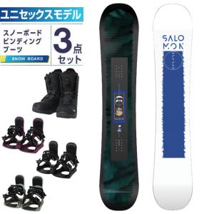 SALOMON（サロモン） スノーボード 3点セット メンズ レディース 板+
