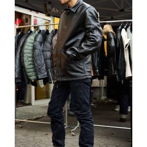 カドヤ（KADOYA） 【K'S LEATHER RIDERS PARKA】ライダースパーカー
