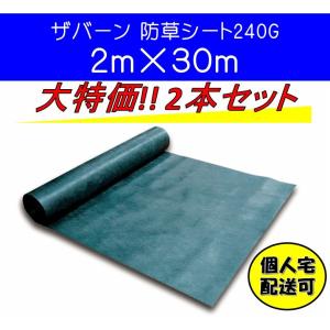 DuPont（デュポン） ザバーン デュポン社 防草シート 350G 2m×30m XA