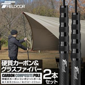 KEMEKO ケメコ テレスコカーボンポール180cm パワーツイスト-単品