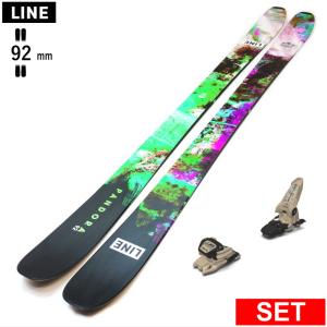 161cm|168cm|175cm|182cm センター幅92mm]LINE PANDORA 92+XPRESS 10