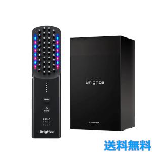 新型】Brighte ELEKI BRUSH PLUS エレキブラシ プラス 美顔器 頭皮ケア