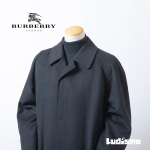 美品△Burberrys バーバリー ヴィンテージ ウール カシミヤ ロング