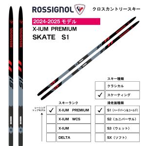 ROSSIGNOL（ロシニョール） スケーティング ／ 188cm X-IUM PREMIUM S1