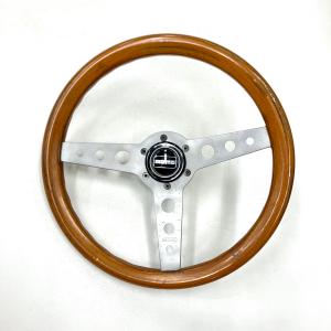 ローバーミニ用 350Φ 革巻きハンドル＋ボス セット品（中古品
