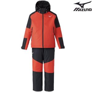 MIZUNO（ミズノ） ジュニア スキーウエア スキースーツ レッド