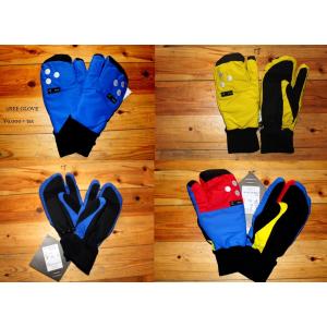 P01 OVER LEATHER GLOVE 防水 レザー羊 皮 BLACK 23-24 グローブ