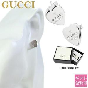 GUCCI（グッチ） ピアス レディース ハートプレート 正規品 TRADEMARK