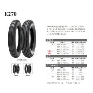 SHINKO（シンコー） 5.00-16 72H TT front&REARタイヤ Shinko E270