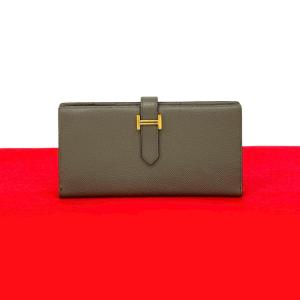 お値引き】【美品】HERMES エルメス ベアン ベアンスフレ 長財布