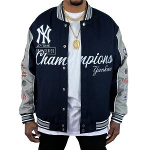 jh design NY Yankees World Series 27 CHMPIONS reversible