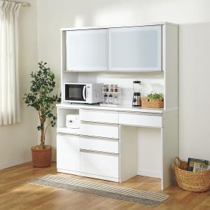 ニトリ（NITORI） 幅160cm ユニットキッチンボード(リガーレ160KB WH