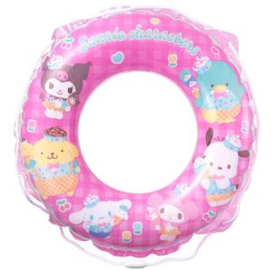 sanrio（サンリオ） 浮き輪 ハローキティ 90cm ドーナツ （ うきわ
