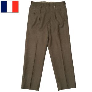 フランス軍 ラミー リネン セーラーパンツ ブルー デッドストック 50s