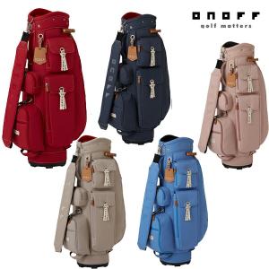 ONOFF（オノフ） 2024 ONOFF ゴルフ 杢調 キャディバッグ OB1225 日本