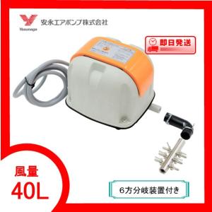 AP-40P（12方分岐装置付き） エアーポンプ AP−40P 安永