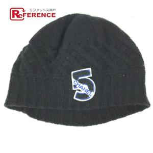 CHANEL（シャネル） 帽子 ニット帽 カシミヤ ブラック 4402 : ACROSS