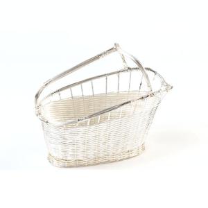 シルバーパニエ ワインホルダー ワインバスケット パニエ ワイン かご