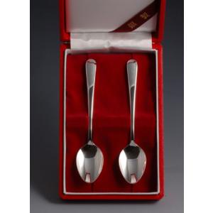 銀製カトラリー「鶴亀」スプーンセット : 銀食器・銀製器の老舗上田