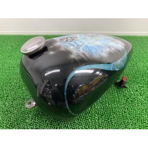 XL1200C タンク 赤/銀 ハーレー 純正 中古 バイク 部品 スポーツスター