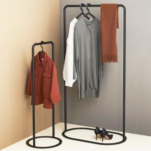 NEALD ハンガーラック 洋服掛け 本棚 ラック 無垢 北欧 シンプル